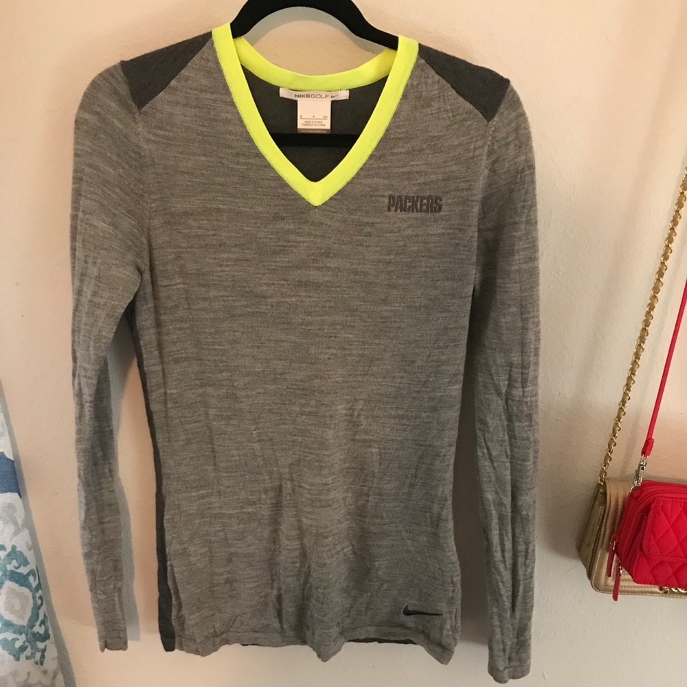 Green Bay Packers Nike Golf Sweater